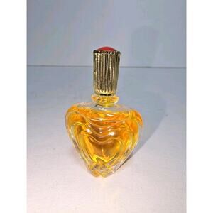 Vintage Escada Margaretha Ley Eau De Parfum 4mL .14 Oz Heart-Shaped Mini Perfume